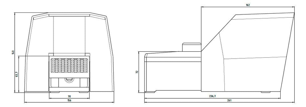 Siemens 3SE2924-3AA20 Sicherheits Fußtaster 1pedal 1xM20 2S+2Ö Schutzhaube