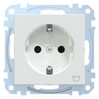 Mert MEG 2352-0325 SCHUKO-Steckdose+Kz Waschmaschine BRS StK aktivweiß gl.Sys.M