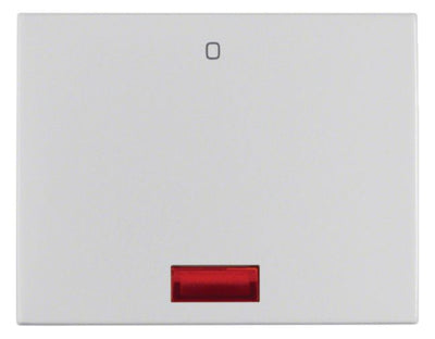 Berker 14177103 Wippe m.Linse rot+ Aufdruck 0 K.5 Alu