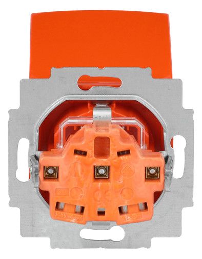 BJ 20 EUKB-14-914 SCHUKO Steckdose Klappdeckel Bs orange Busch-balance SI
