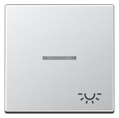 Jung A590KO5LAL Wippe Symbol Licht m.Lichtleiter Serie A aluminium