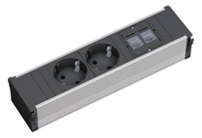 Bachmann 333.1008 CONI 2xSchuko 2xCat5e GST18