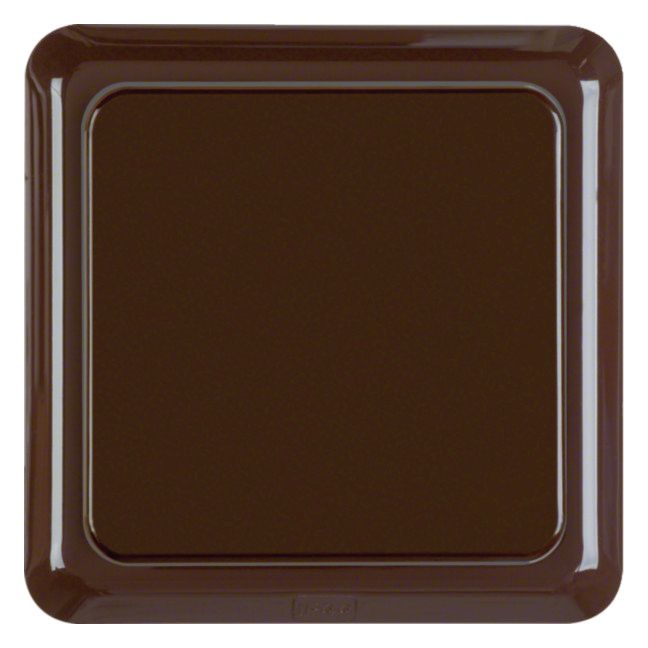 Berker 471801 Steckdose SCHUKO m.Klappd. u.Rahmen wg Up IP44 braun glänzend