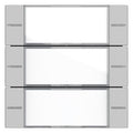 GIRA 5773015 Wippenset 3f BSF Tastsens.4 System 55 Klar/Grau matt (lackiert)