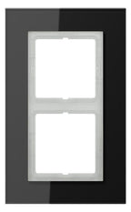 Jung LSP982GLSW Glasrahmen 2fach LS plus schwarz