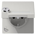 Jung LS 1520 NAKLSL LG SCHUKO-Steckdose 16A 250V Berührungs.- schutz Klappd.SF