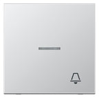 Jung AL2990KO5K Wippe Symbol Klingel m.Lichtleiter LS Aluminium
