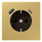 Jung ME1520-15CAC SCHUKO-Steckdose m.USB Typ AC