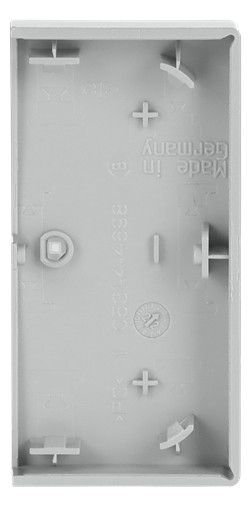 BJ 6234-21-83 Wippe links 2-fach Dimmer Busch-free@home alusilber