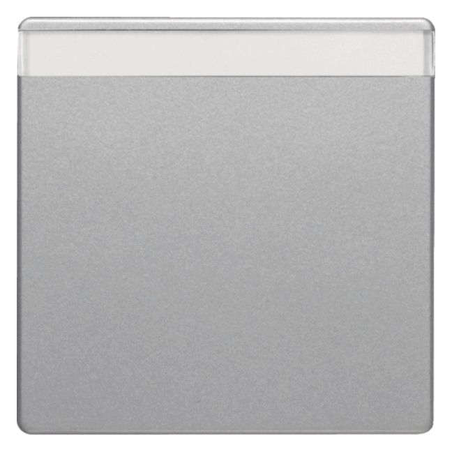 Berker 16266084 Wippe m.B-feld Q.1/Q.3 alu samt lackiert