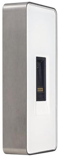 ekey 101717 Montagerahmen FS IN GL WE Glas weiß