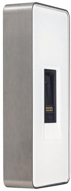 ekey 101717 Montagerahmen FS IN GL WE Glas weiß