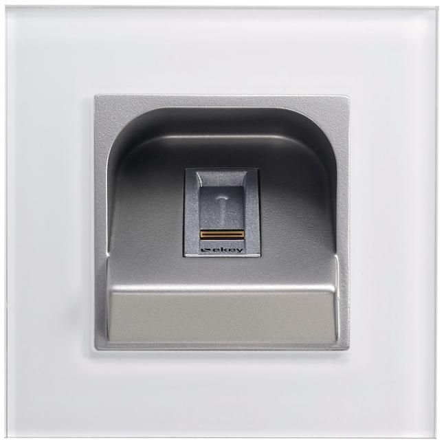 ekey 101779 Montagerahmen FS UP GL WE Glas weiß