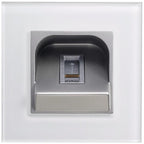 ekey 101779 Montagerahmen FS UP GL WE Glas weiß