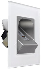 ekey 101779 Montagerahmen FS UP GL WE Glas weiß