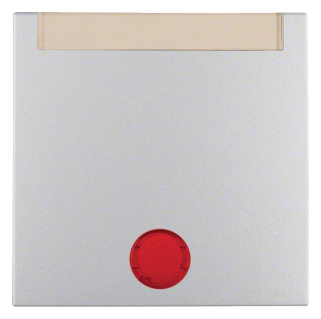 Berker 16281404 Wippe m.5beil.Linsen u.B-feld B.7 alu matt