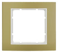 Berker 10113046 Rahmen 1fach B.3 Alu gold/polarweiß
