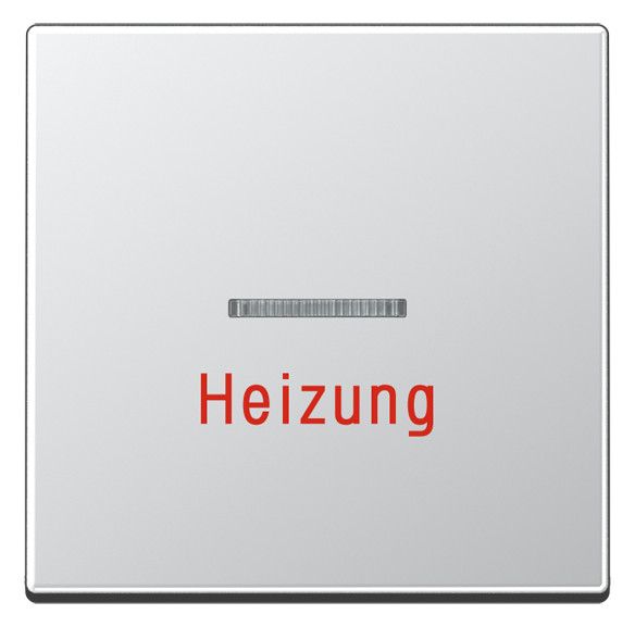 Jung A590HAL Wippe Heizung Notschalter m.Lichtleiter Serie A aluminium
