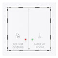 BJ 2058-24-44G Wippe 2-fach m.Bedruckung "DND/MUR"