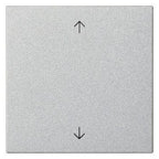 GIRA 538926 Wippe 1fach Pfeile System 55 Farbe Alu