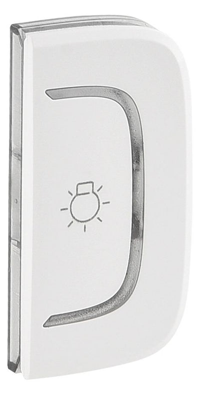 Legrand 755494 Wippe BUS/SCS m.Symbol Licht 1M rechts Valena Allure ultraweiß
