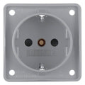Berker 941952506 Steckdose SCHUKO m.erh.BS Integro grau matt