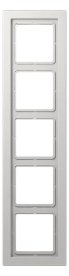 Jung LSD985LG Rahmen 5fach LS/FD-design lichtgrau