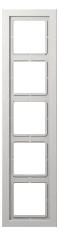 Jung LSD985LG Rahmen 5fach LS/FD-design lichtgrau