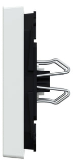Mert 435825 Wippe m.Kontrollfenster+ Aufdr. Klingel aktivweiß glänz. Sys.M
