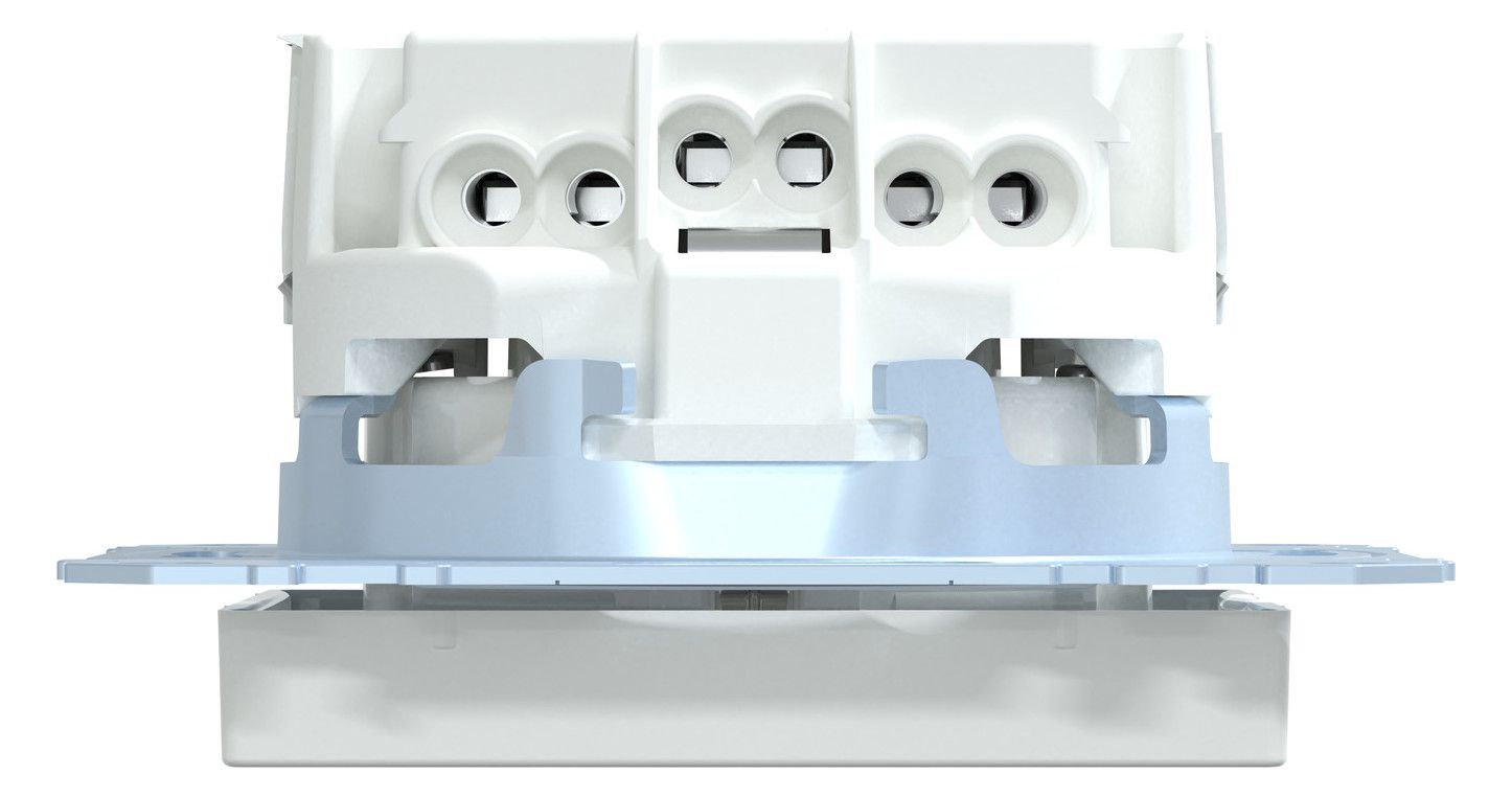 Mert MEG 2401-0325 SCHUKO-Steckdose SK aktivweiß glänzend System M