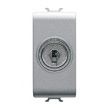 GEWISS GW14054 Wechselschalter m.Schlüssel 1M 1P 10AX Titan