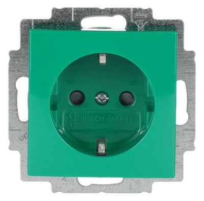 BJ 20 EUCB-13-914 SCHUKO Steckdose Bs grün Busch-balance SI