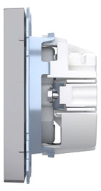 Mert MEG 2301-6036 SCHUKO-Steckdose Steckklemme Edelstahl
