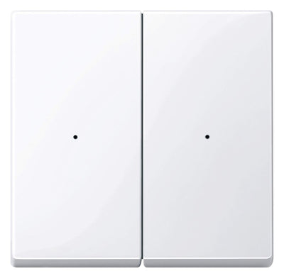 Mert 619225 Wippe f.Tastermodul 2fach aktivweiß glänzend System M