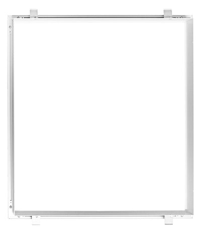 LAS LS-PLEG66W Einbaurahmen f.LED Panels f.620x620mm weiß