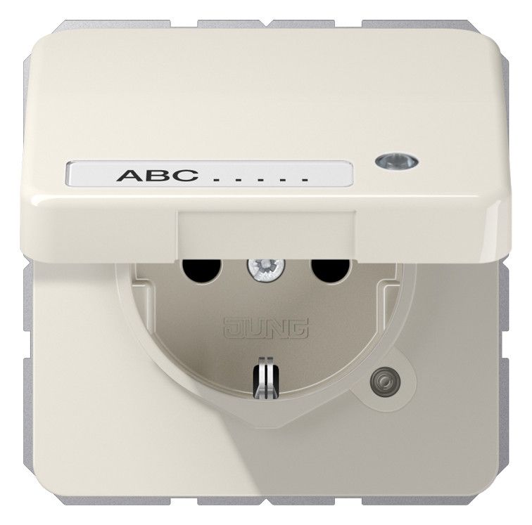Jung CD 1520 NAKLKO SCHUKO-Steckdose 16A 250V Berührungs.- schutz Klappd.SF