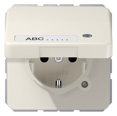 Jung CD 1520 NAKLKO SCHUKO-Steckdose 16A 250V Berührungs.- schutz Klappd.SF