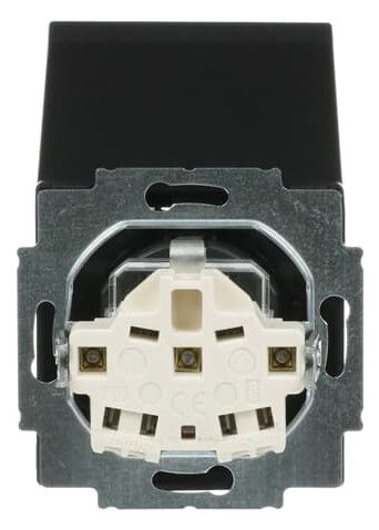 BJ 20 EUKB-81 SCHUKO Steckdosen-Einsatz anthrazit future linear