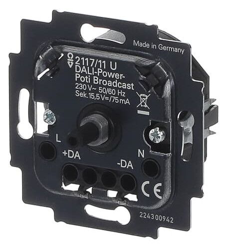 BJ 2117/11 U DALI-Power-Poti Broadcast Busch-Dimmer