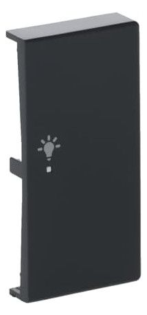 BJ 6231-22-81 Wippe rechts 2-fach Licht Busch-free@home anthrazit