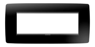 GEWISS GW16106TN Abdeckrahmen ONE 6M Tonerschwarz