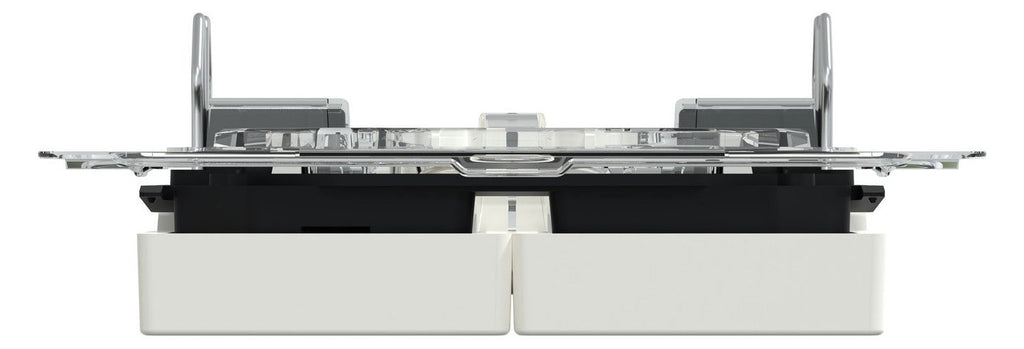 Mert MEG 3424-0319 Doppelwippe m.Ko.- fenster IP44 polarweiß glänzend System M