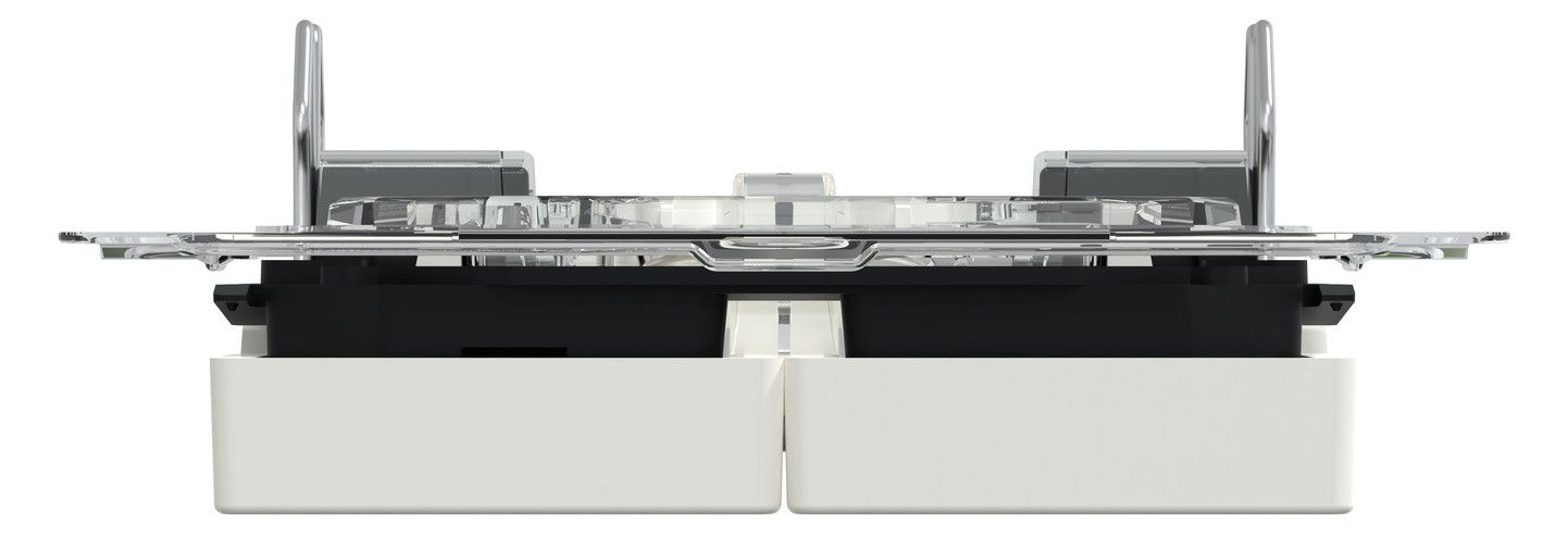 Mert MEG 3424-0319 Doppelwippe m.Ko.- fenster IP44 polarweiß glänzend System M