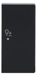 BJ 6234-22-81 Wippe rechts 2-fach Dimmer Busch-free@home anthrazit