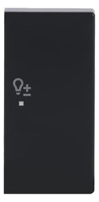 BJ 6234-22-81 Wippe rechts 2-fach Dimmer Busch-free@home anthrazit