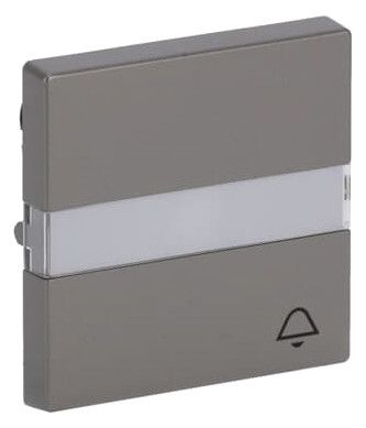 BJ 1764 NLI/KI-866 Wippe edelstahl pur edelstahl Abdeckung f.Schalter/Taster
