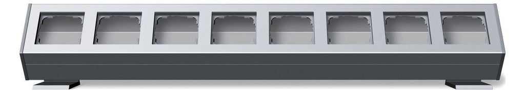 GIRA 119826 Profil 8fach Befestigungs- winkel Profil 55 Aluminium