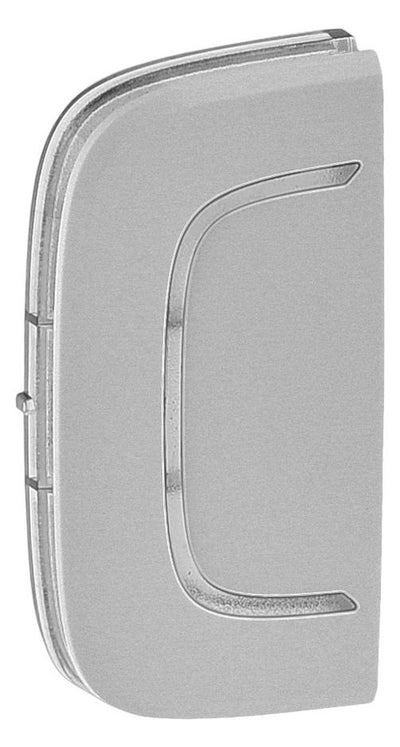 Legrand 755334 Wippe BUS/SCS m.ohne Symbol 1M beids. Valena Allure Aluminium