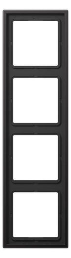 Jung AL2984D Rahmen 4fach LS/FD-design Aluminium dark