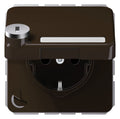 Jung CD 1520 NAKLSL BR SCHUKO-Steckdose 16A 250V Berührungs.- schutz Klappd.SF